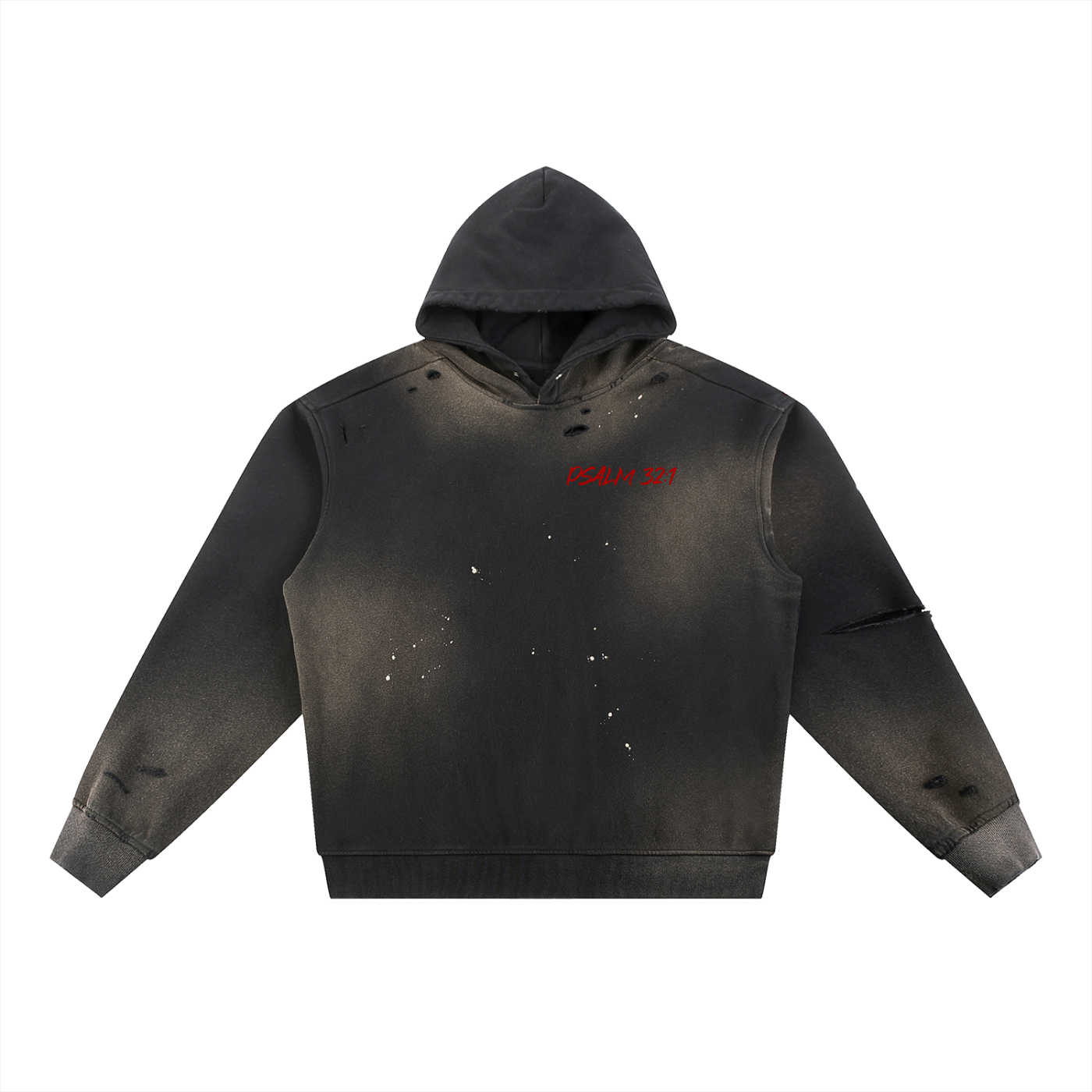 Perdonado Sun Fade Frayed Fleece Hoodie