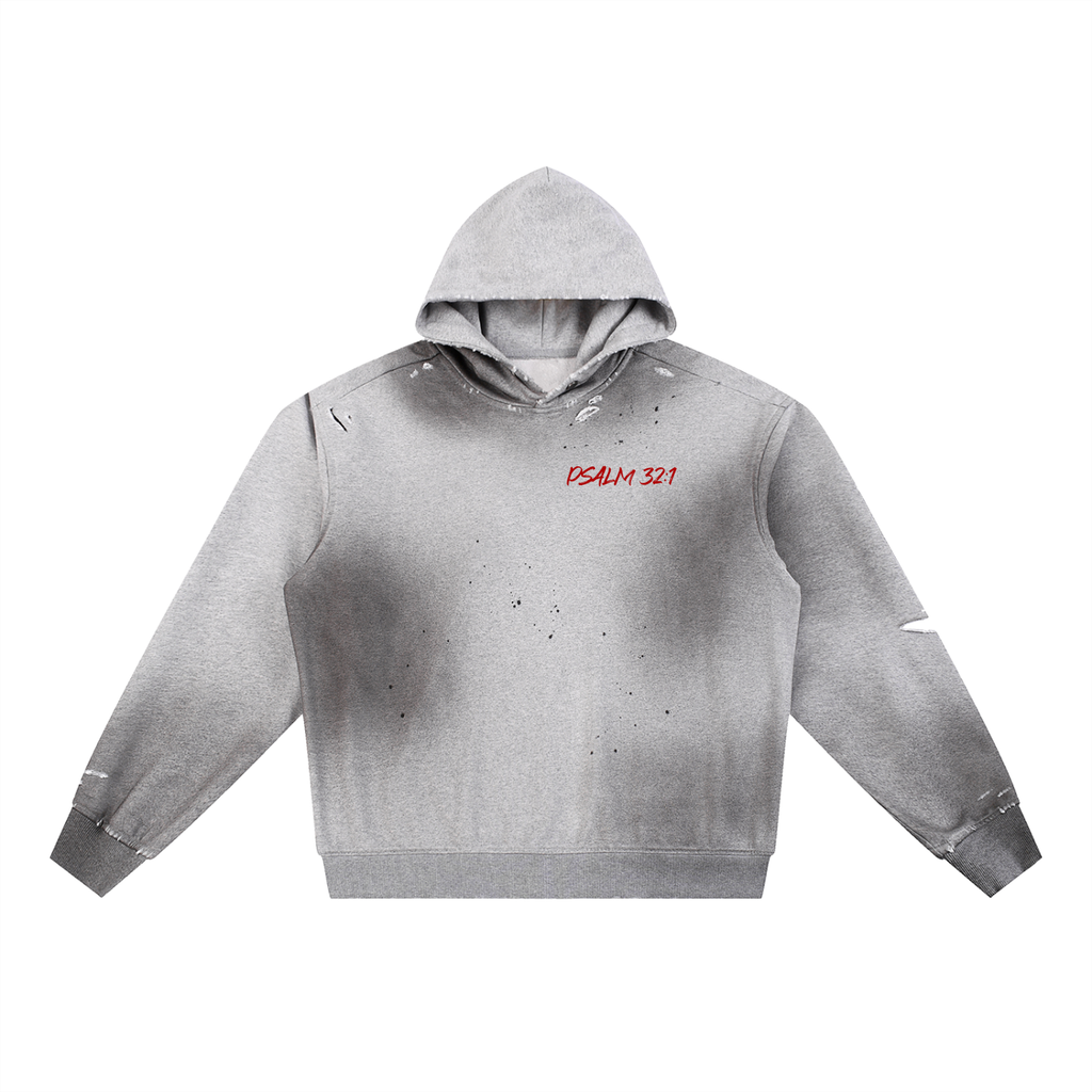 Perdonado Sun Fade Frayed Fleece Hoodie